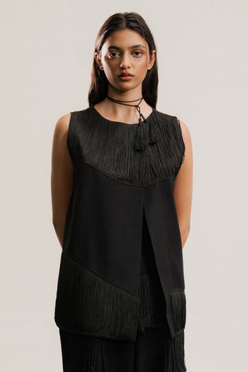 Isla Fringe Waistcoat (Women)